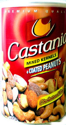 Castania Mixed Kernels +Coated Peanuts